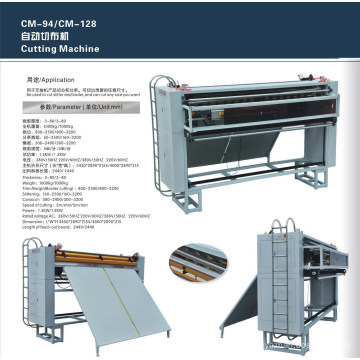 Automatische Plattenschneidemaschine (CM-94 / CM-128)